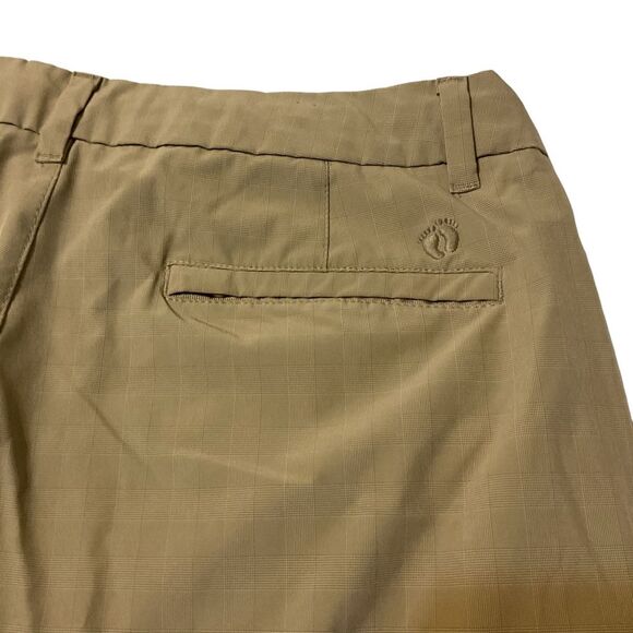 Hang Ten Flat Front Tan Shorts Casual Essential - Picture 7 of 12